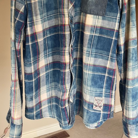 Buffalo Long Sleeve Shirt Size Medium - Picture 5 of 5